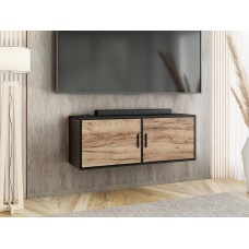 TV galdiņš ROJO 2, Melns/Zelts craft